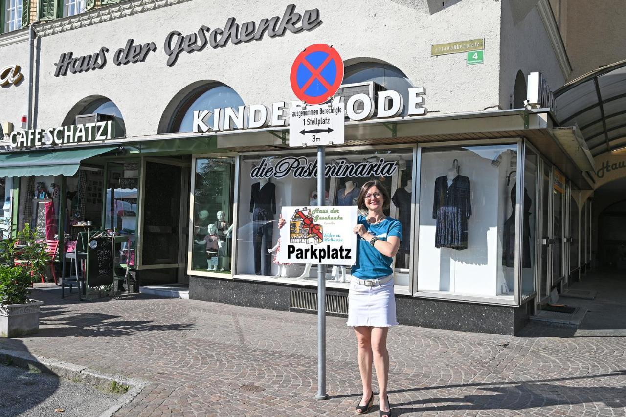 Апартаменты Das Karawankenplatz! Haus Der Geschenke-Carinthia Фельден-ам-Вёртер-Зе Экстерьер фото